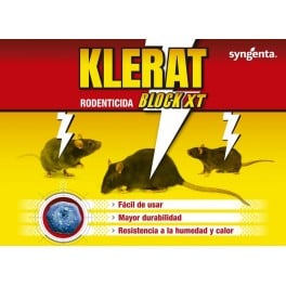 Raticida Klerat Block XT (300 gr)