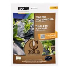 Tecido antgerminante de folha de jardim biodegradável (10 x 1,4 metros)