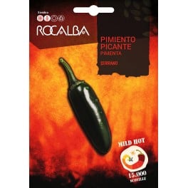 Llavor Pebrot picant Serrano (15.000 scoville)