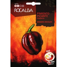 Llavor Pebrot picant Habanero chocolat (450.000 scoville)