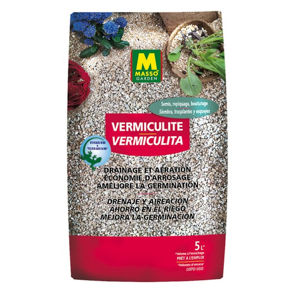 Vermiculite naturelle pour semis cultures plantations