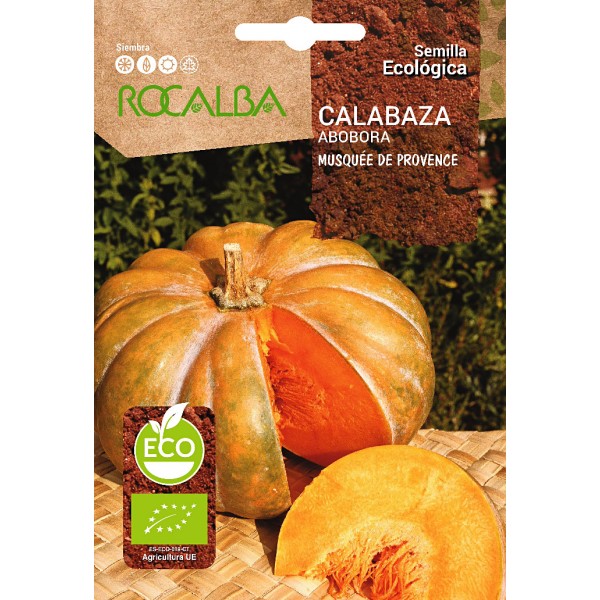 Semilla Calabaza Musquee de Provence (ecológica)