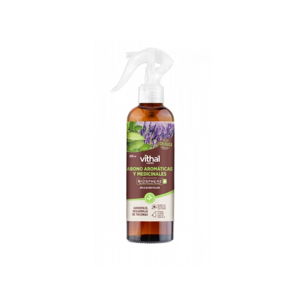 Abono foliar aromáticas y medicinales Biosphere puls ecológico (250 ml)