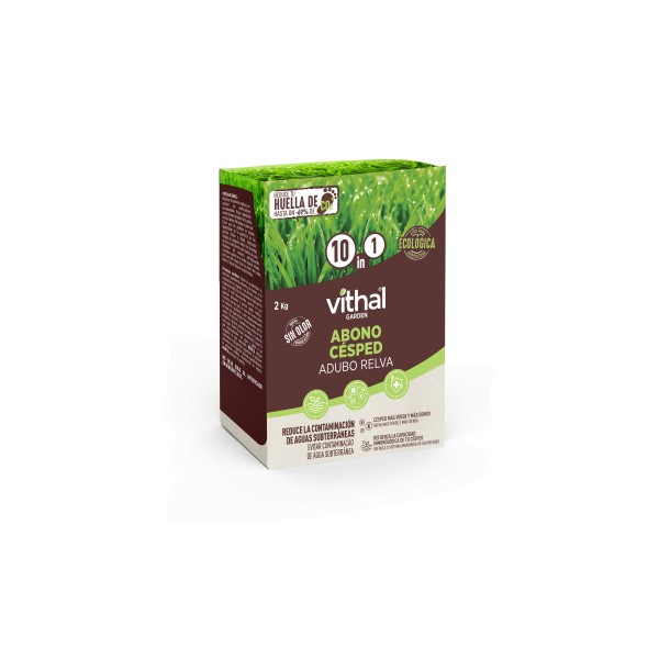 Adob granulat gespa 10in1 Vithal Garden ecològic (2 kg)