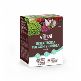 Inseticida para pulgões e lagartas Vithal Garden (10 ml)