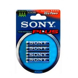 Pack 4 pilas alcalinas 1,5V Sony