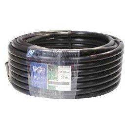 Tub negre rígid de 20 mm Ø (25 metres)