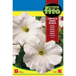 Semilla Petunia compacta enana blanca