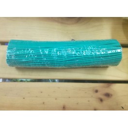 Lanière de 25cm de "macaron" PVC vert